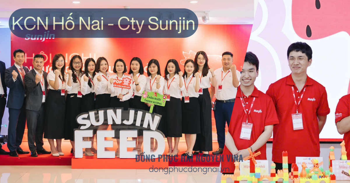 Đồng phục công ty SUNJIN Khu công nghiệp Hố Nai