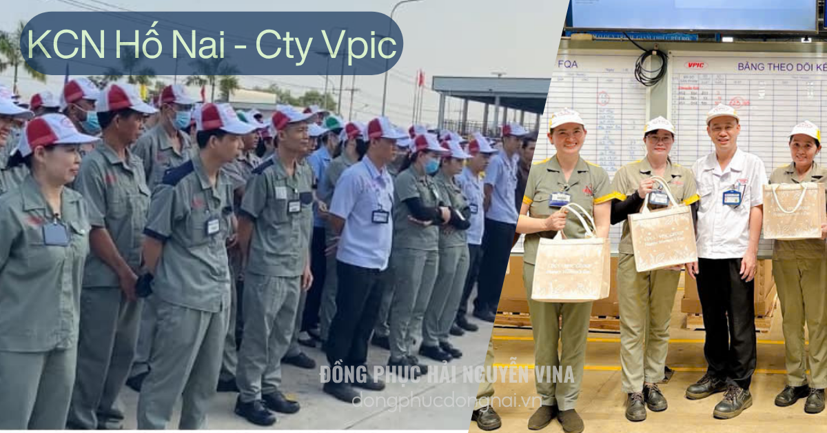 Đồng phục công ty VPIC Khu công nghiệp Hố Nai