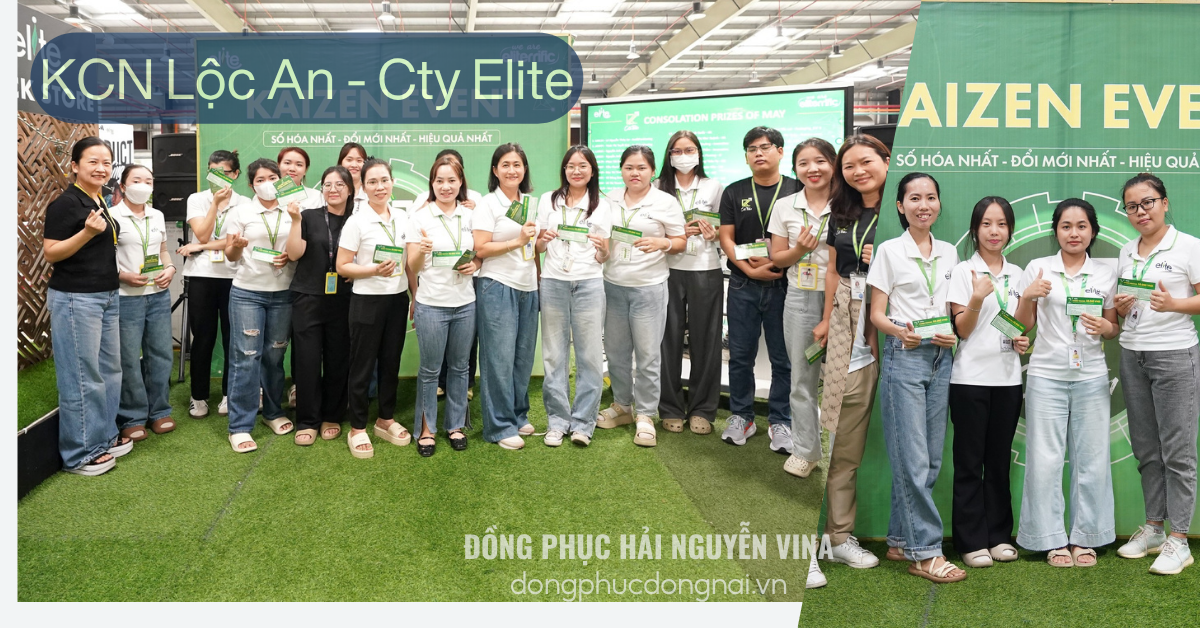 Đồng phục công ty Elite khu công nghiệp Lộc An-Bình Sơn - hình 3