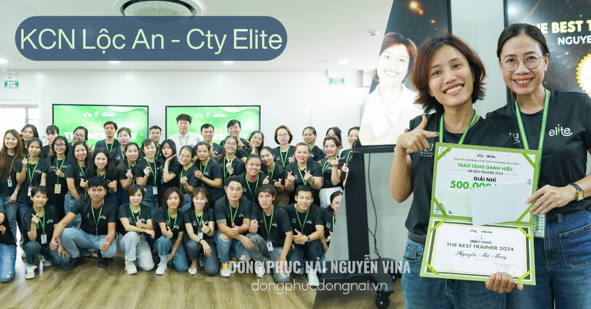 Đồng phục công ty Elite khu công nghiệp Lộc An-Bình Sơn - hình 1
