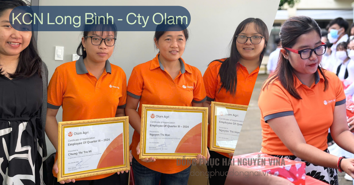 Đồng phục Công ty Olam Khu công nghiệp Long Bình