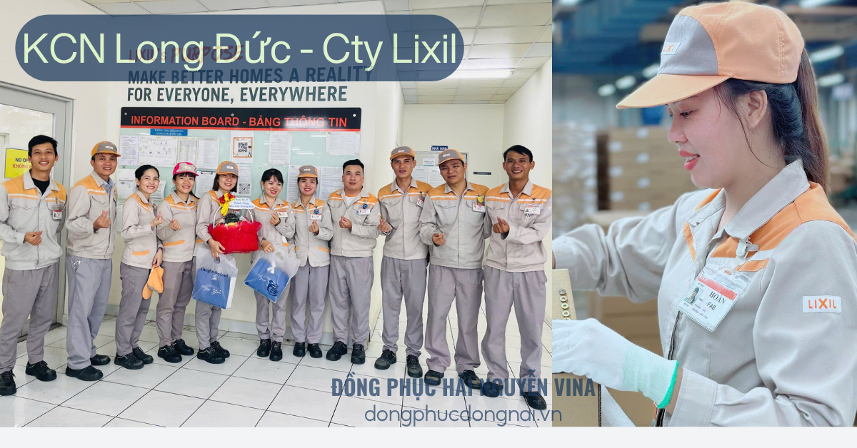 Đồng phục công ty Lixil khu công nghiệp Long Đức-hình 1