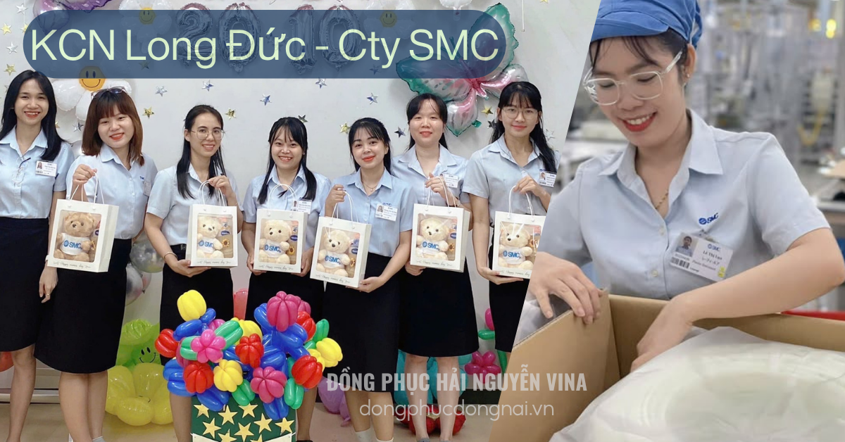 Đồng phục công ty SMC khu công nghiệp Long Đức