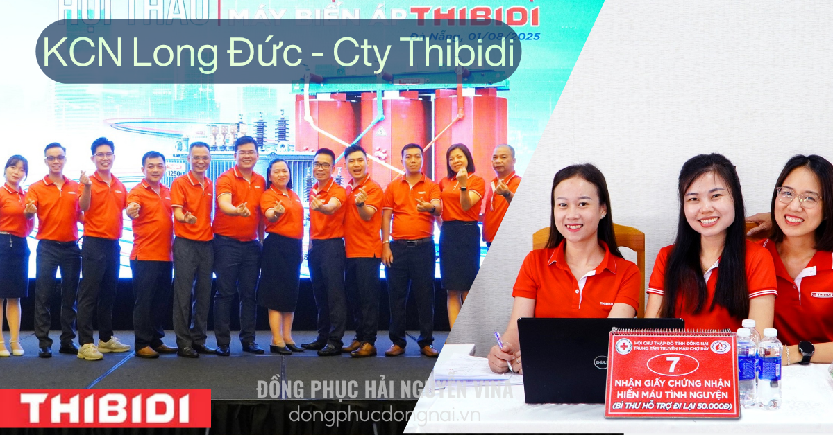 Đồng phục công ty Thibidi khu công nghiệp Long Đức-hình 3