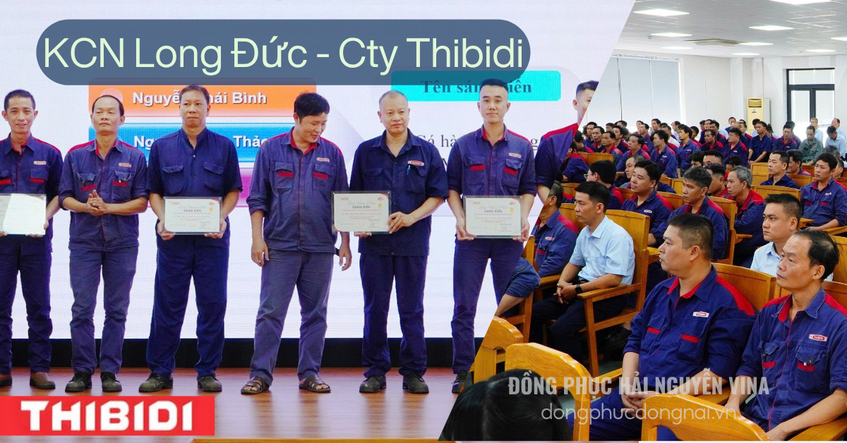 Đồng phục công ty Thibidi khu công nghiệp Long Đức-hình 4
