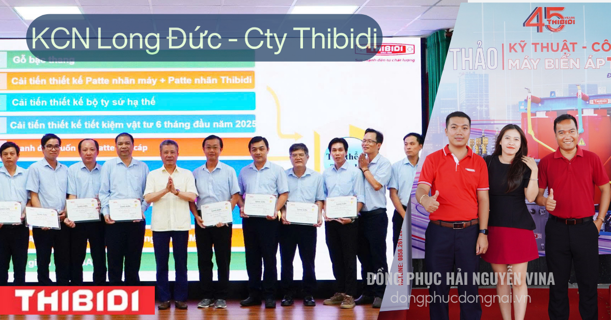 Đồng phục công ty Thibidi khu công nghiệp Long Đức-hình 5