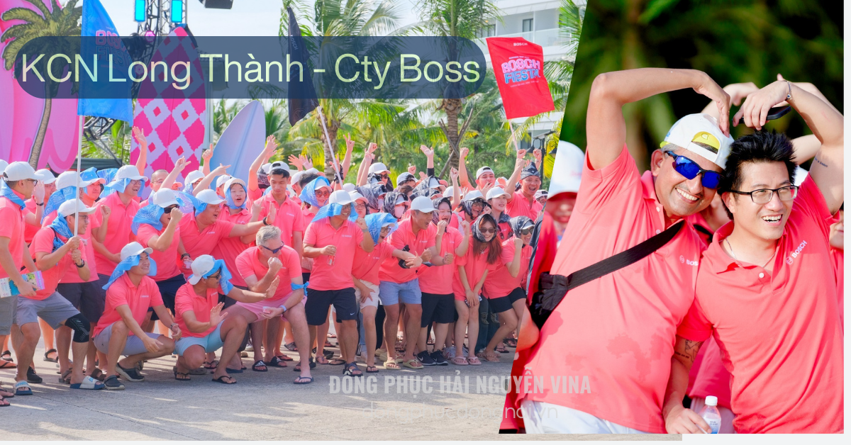 May đồng phục công ty BOSS khu công nghiệp Long Thành