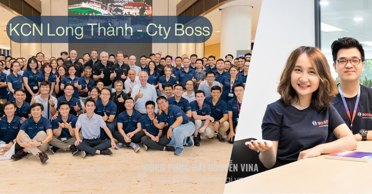 May đồng phục công ty BOSS Khu công nghiệp Long Thành