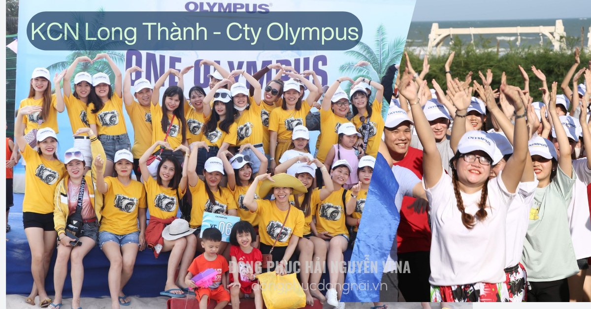 May đồng phục công ty OLYMPUS khu công nghiệp Long Thành