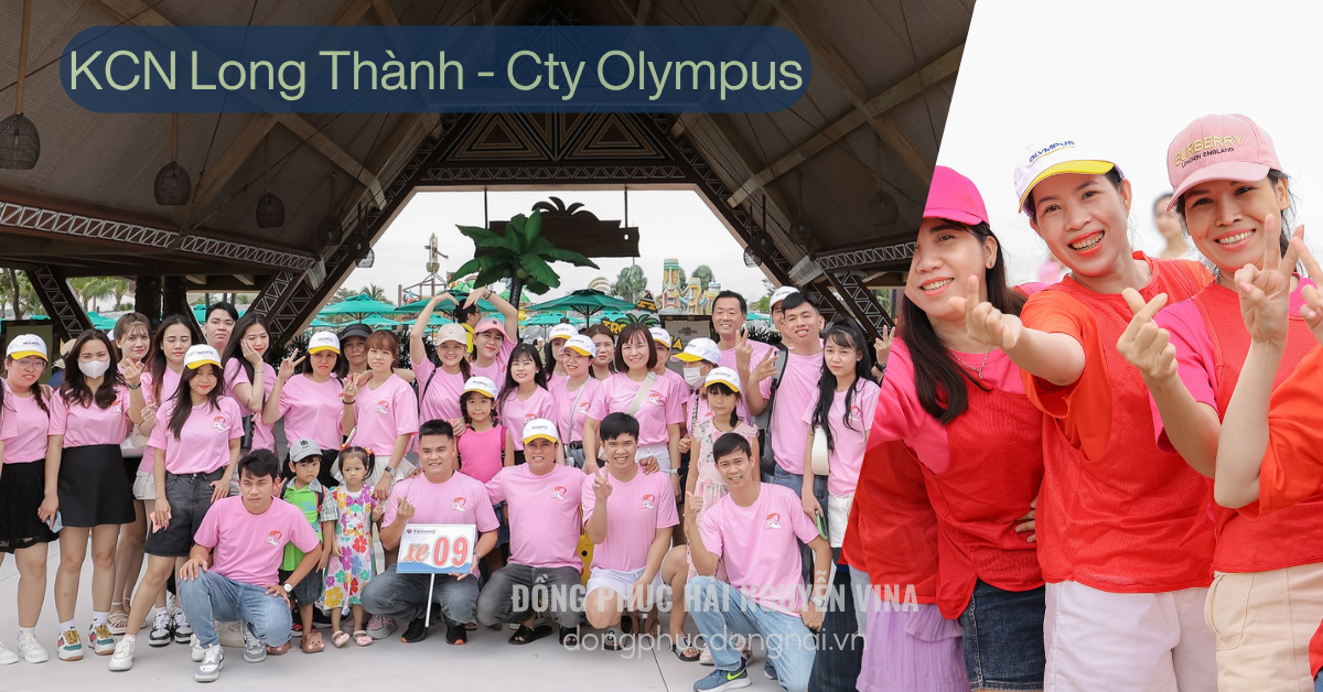 May đồng phục công ty OLYMPUS khu công nghiệp Long Thành