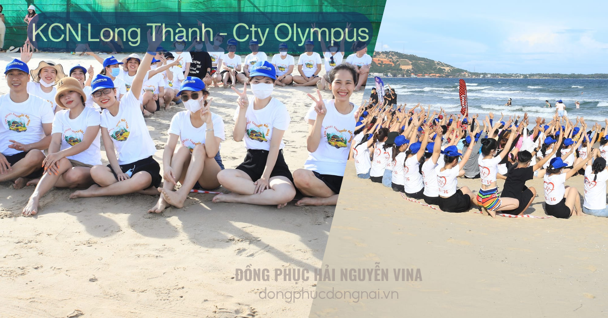 May đồng phục công ty OLYMPUS khu công nghiệp Long Thành