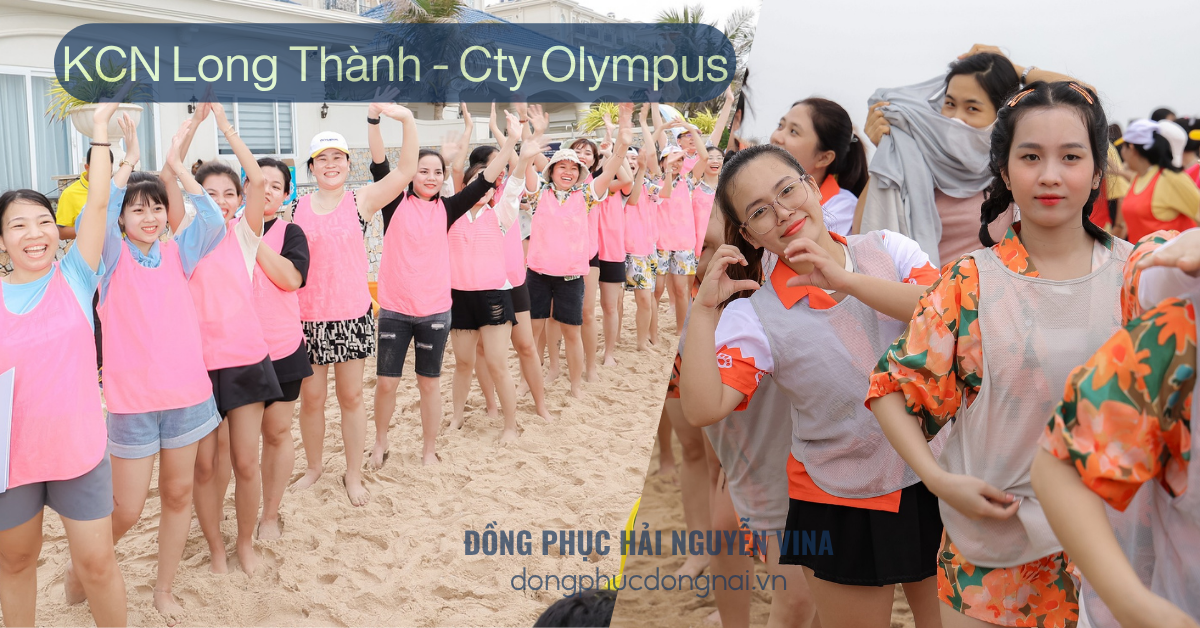 May đồng phục công ty OLYMPUS khu công nghiệp Long Thành