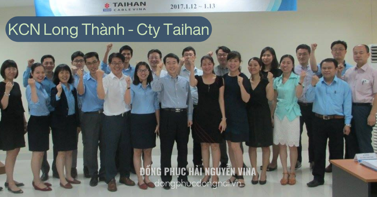 May đồng phục công ty TAIHAN khu công nghiệp Long Thành