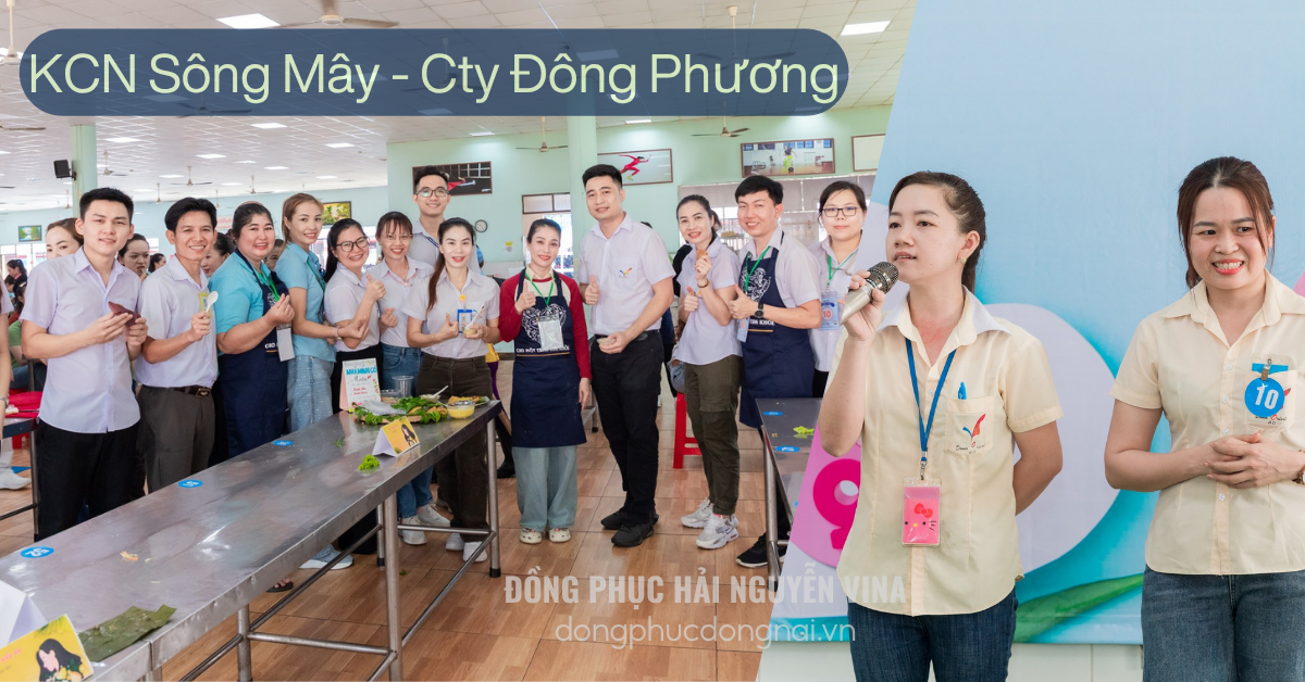 Đồng phục công ty Đông Phương khu công nghiệp Sông mây - hình 2