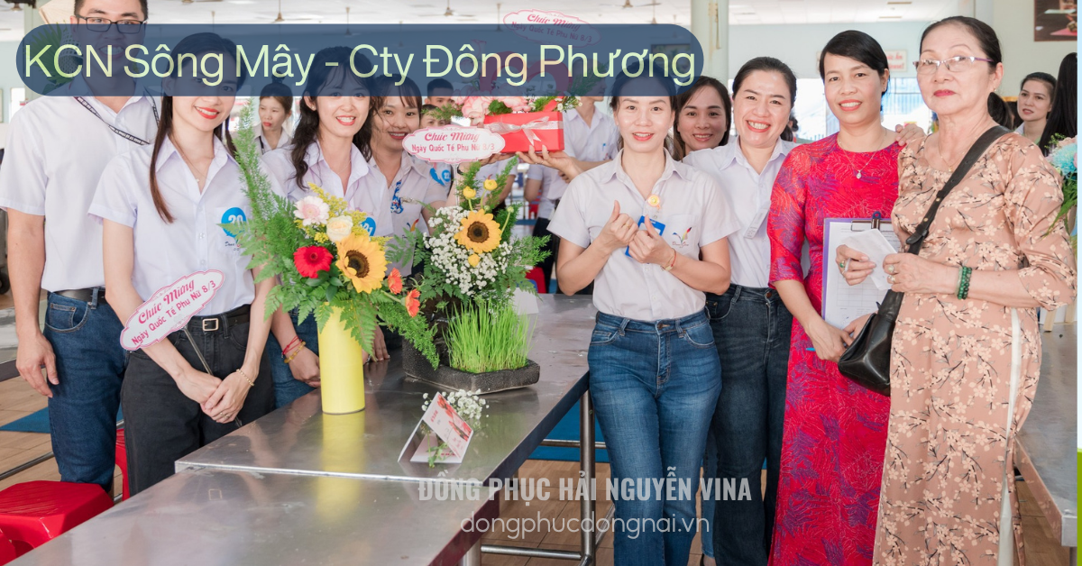 Đồng phục công ty Đông Phương khu công nghiệp Sông mây - hình 3