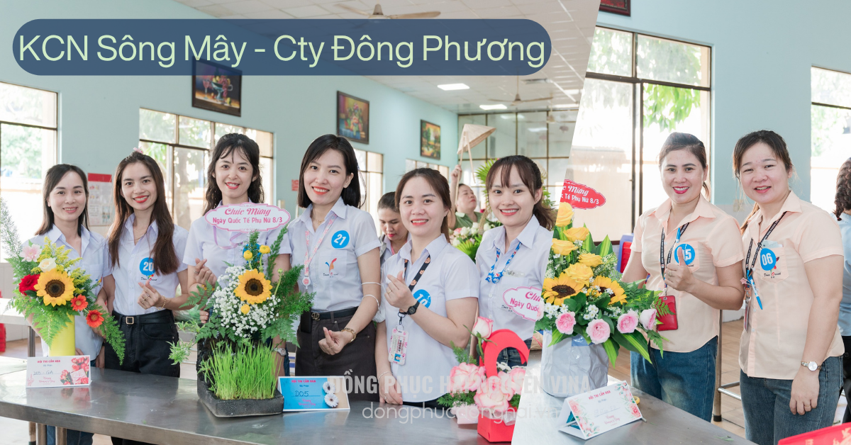Đồng phục công ty Đông Phương khu công nghiệp Sông mây - hình 1
