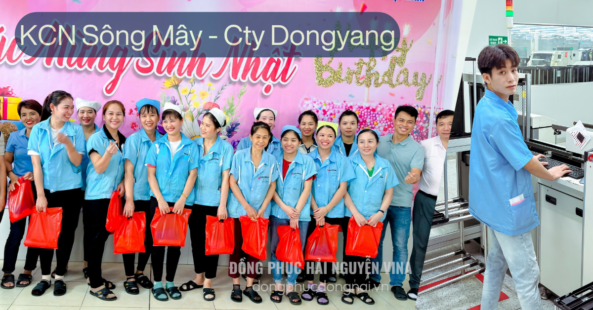 Đồng phục công ty DONGYANGr khu công nghiệp Sông mây - hình 1