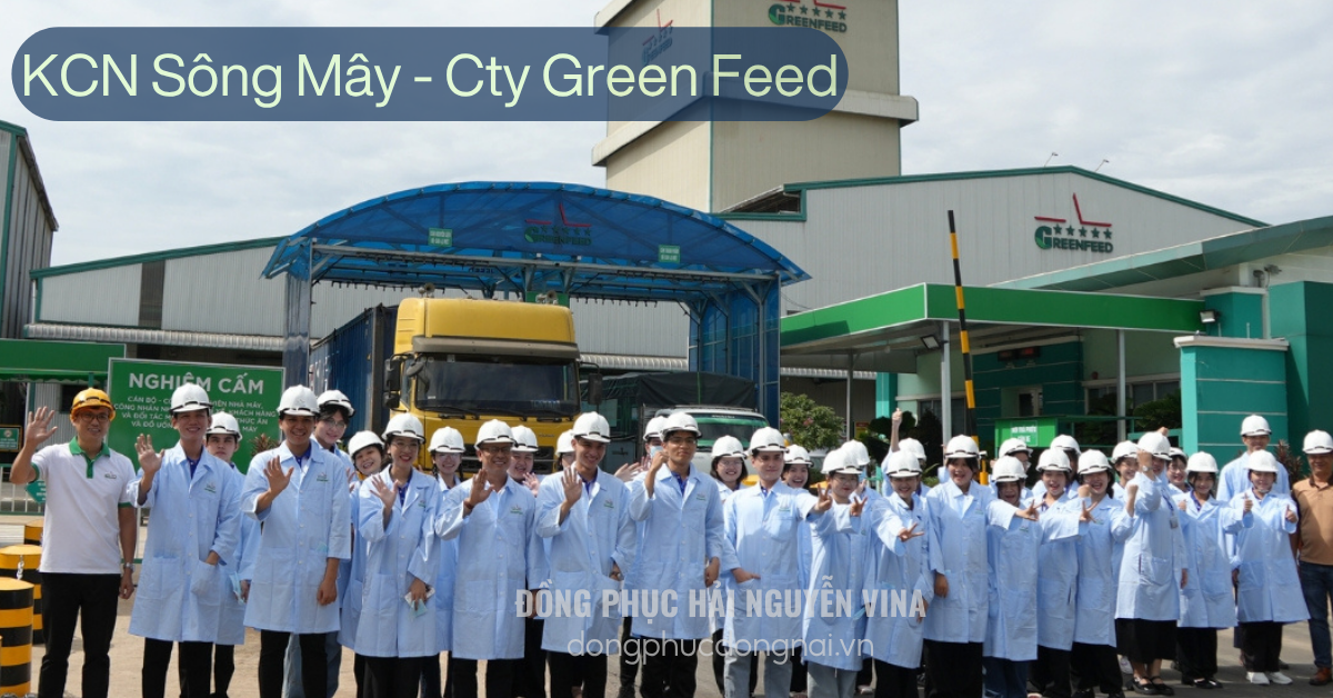 Đồng phục công ty Green Feed khu công nghiệp Sông mây - hình 2