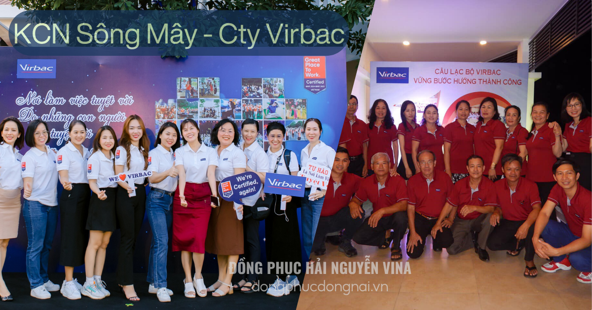 Đồng phục công ty Vierbac khu công nghiệp Sông mây