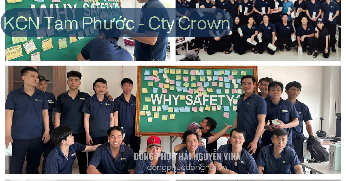 Đồng phục công ty CRONW khu công nghiệp Tam Phước - hình 2