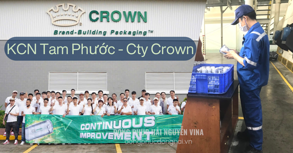 Đồng phục công ty CRONW khu công nghiệp Tam Phước - hình 1