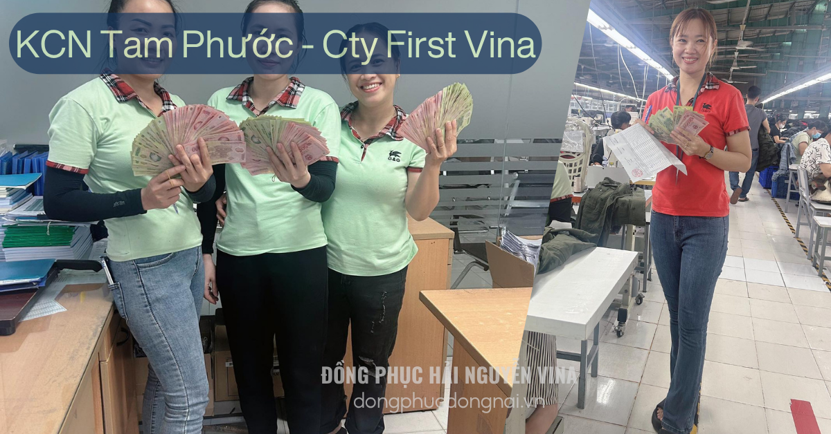 Đồng phục công ty FIST VINA khu công nghiệp Tam Phước - hình 1