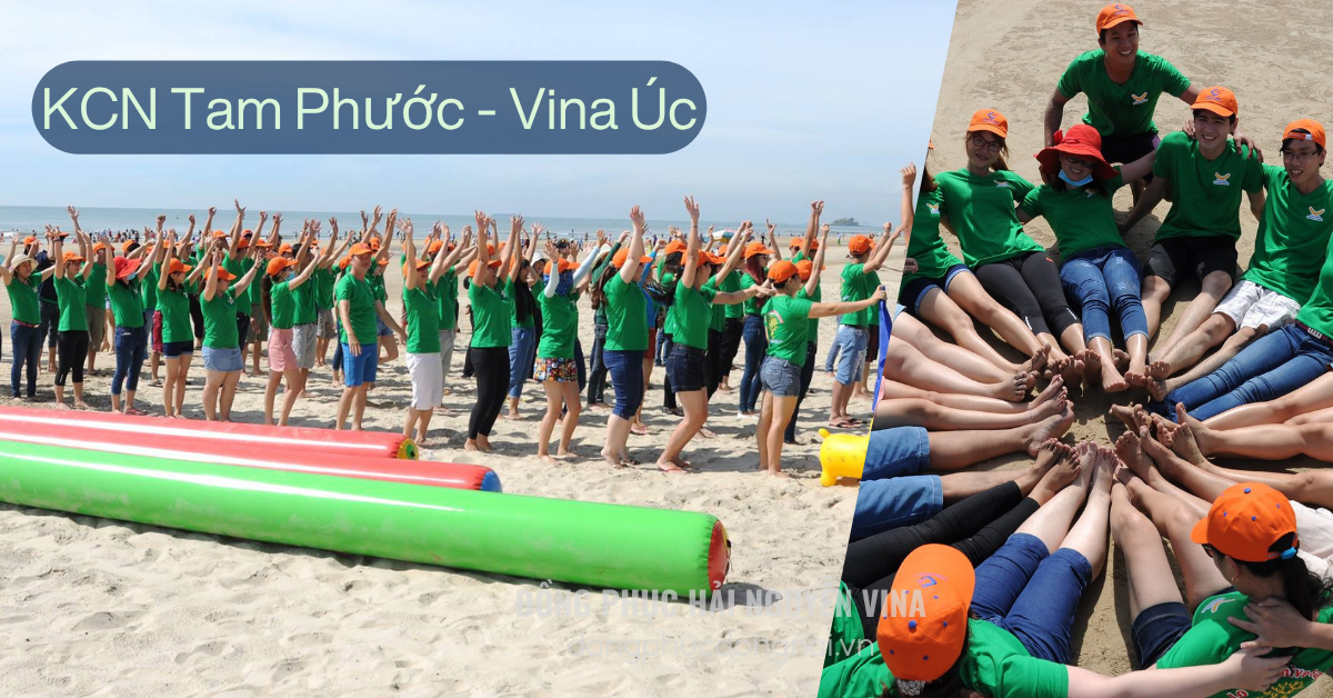 Đồng phục công ty VINA ÚC khu công nghiệp Tam Phước - hình 2