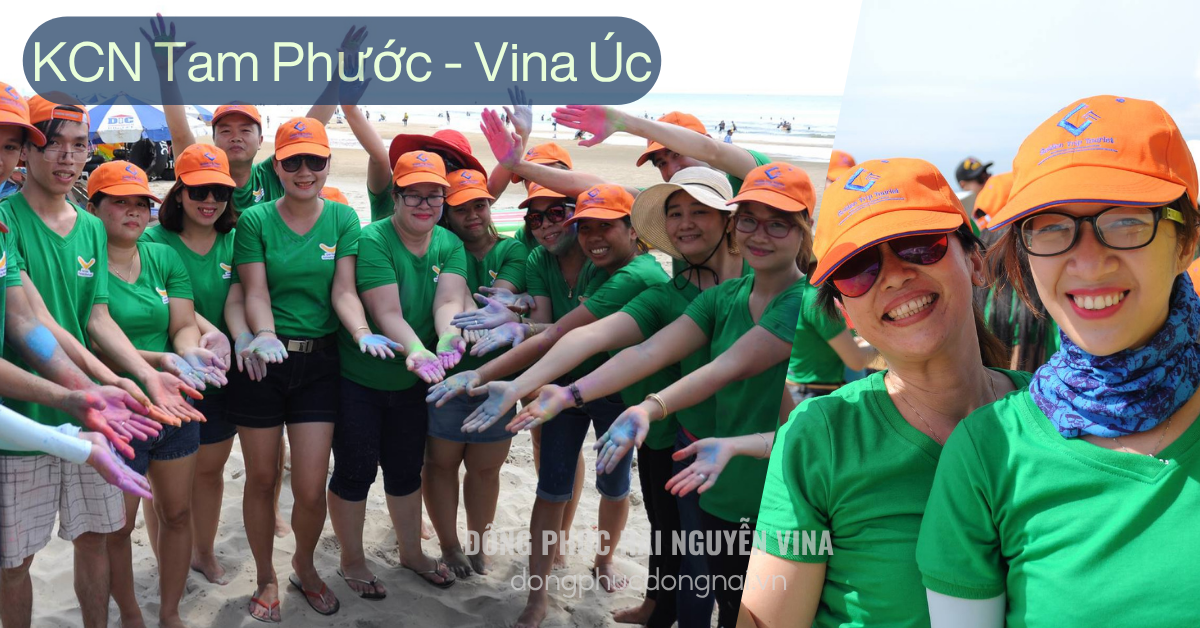 Đồng phục công ty VINA ÚC khu công nghiệp Tam Phước - hình 1