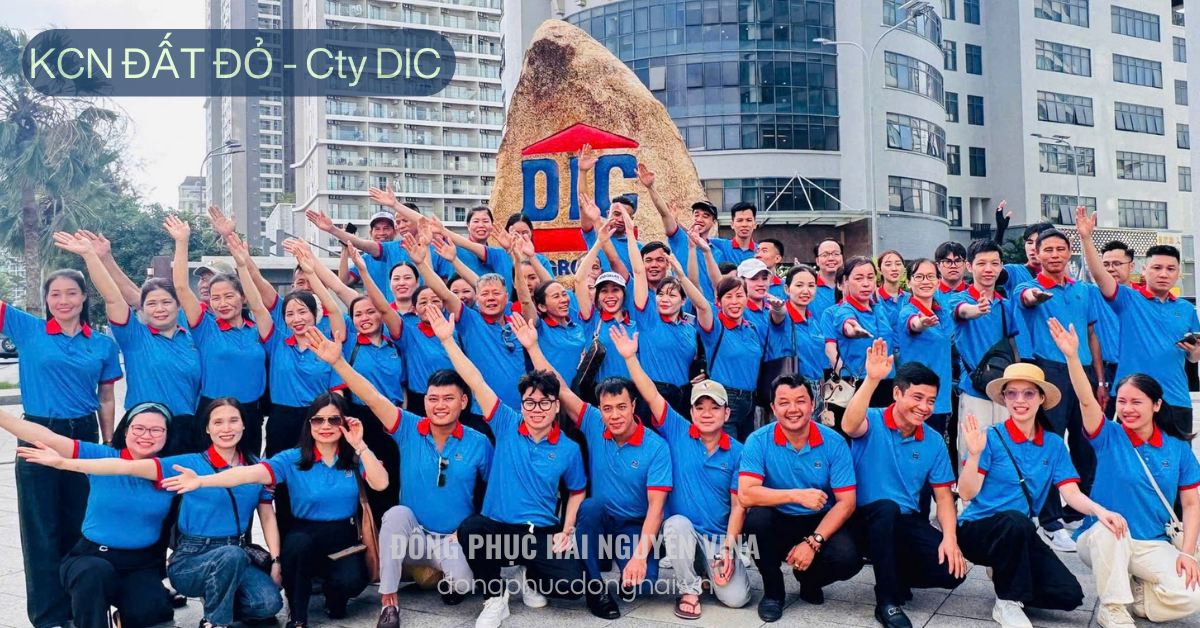 Đồng phục Công đoàn công ty DIC khu công nghiệp Đất Đỏ tỉnh Bà Rịa Vũng Tàu - (hình 3)