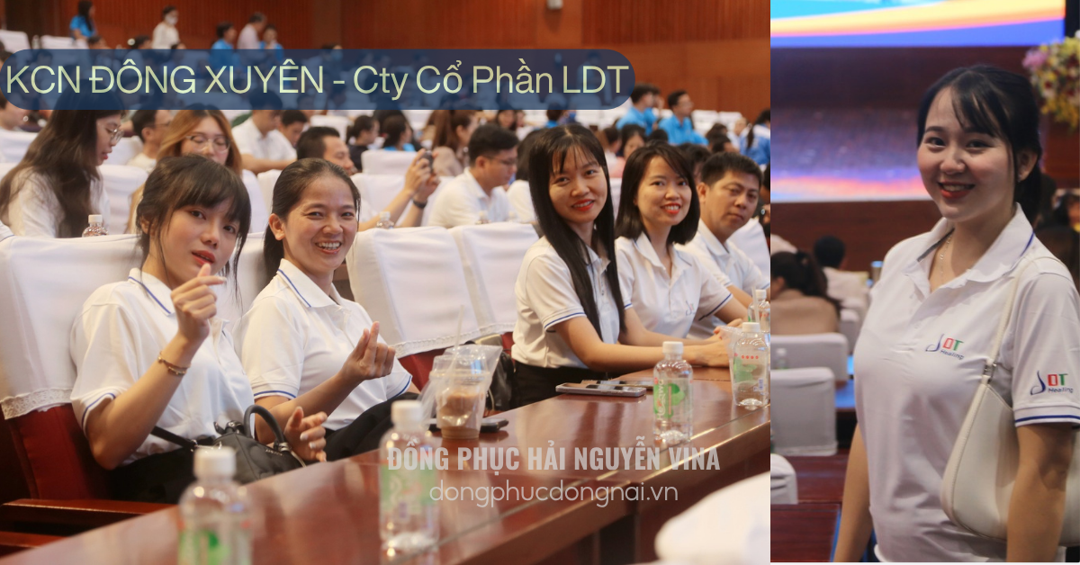 Đồng phục công ty Cồ Phần LDT khu công nghiệp Đông Xuyên - Bà Rịa Vũng Tàu (hình 1)