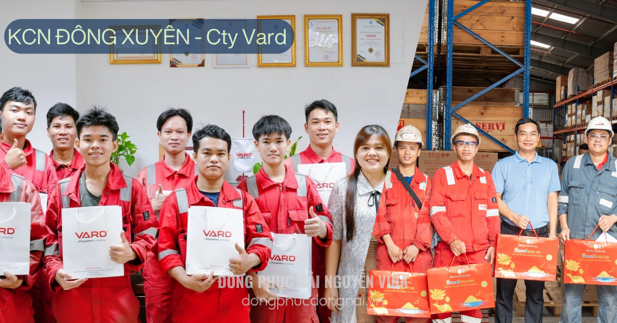Đồng phục công ty Đóng Tàu Vard khu công nghiệp Đông Xuyên - Bà Rịa Vũng Tàu (hình 2)