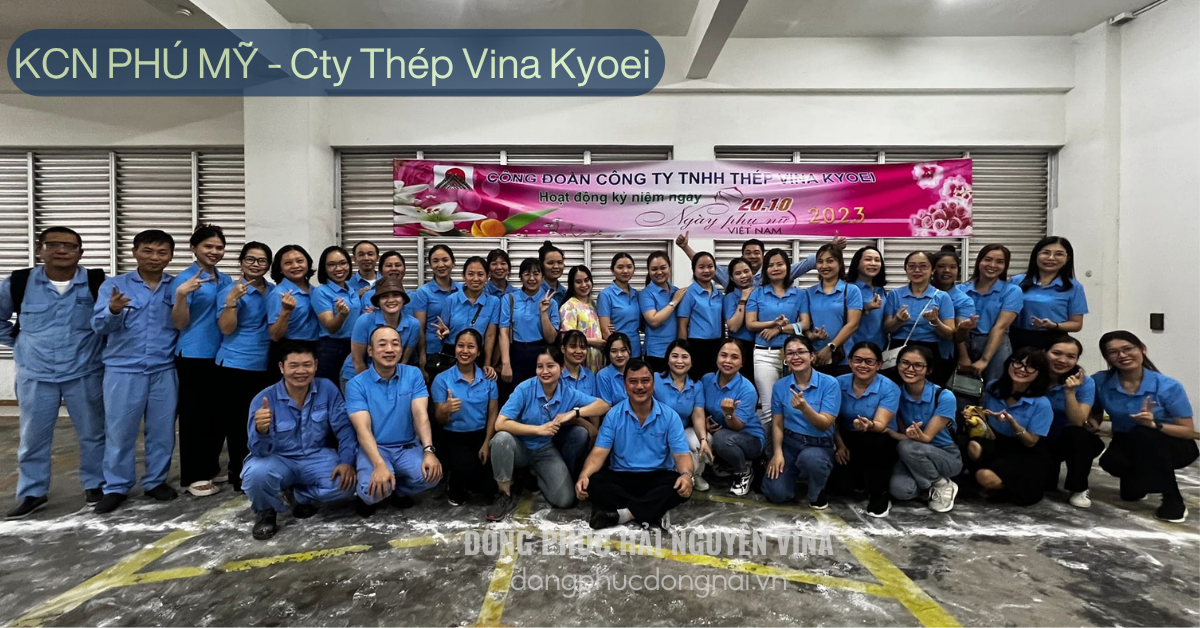Đồng phục công ty Vina Kyoei-KCN Phú Mỹ-2
