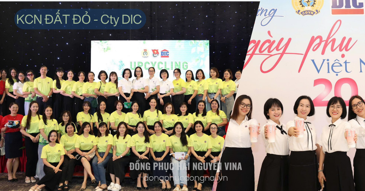 Đồng phục Nhân viên công ty DIC khu công nghiệp Đất Đỏ tỉnh Bà Rịa Vũng Tàu - (hình 2)