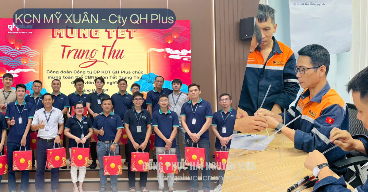 Đồng phục công ty HQ Plus - KCN Mỹ Xuân
