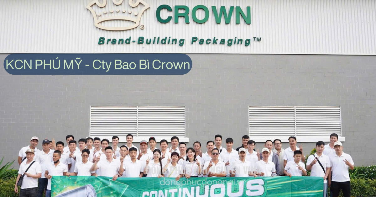 Đồng phục công ty bao Bì Crown-KCN Phú Mỹ-2