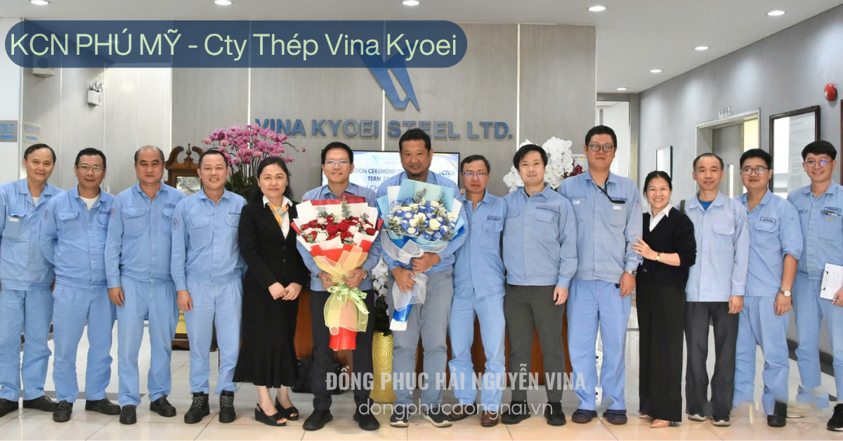 Đồng phục công ty Vina Kyoei-KCN Phú Mỹ-hình 2
