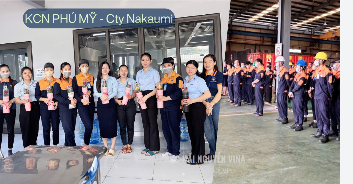 Đồng phục công ty Thép Nakaumi-KCN Phú Mỹ-hình 2