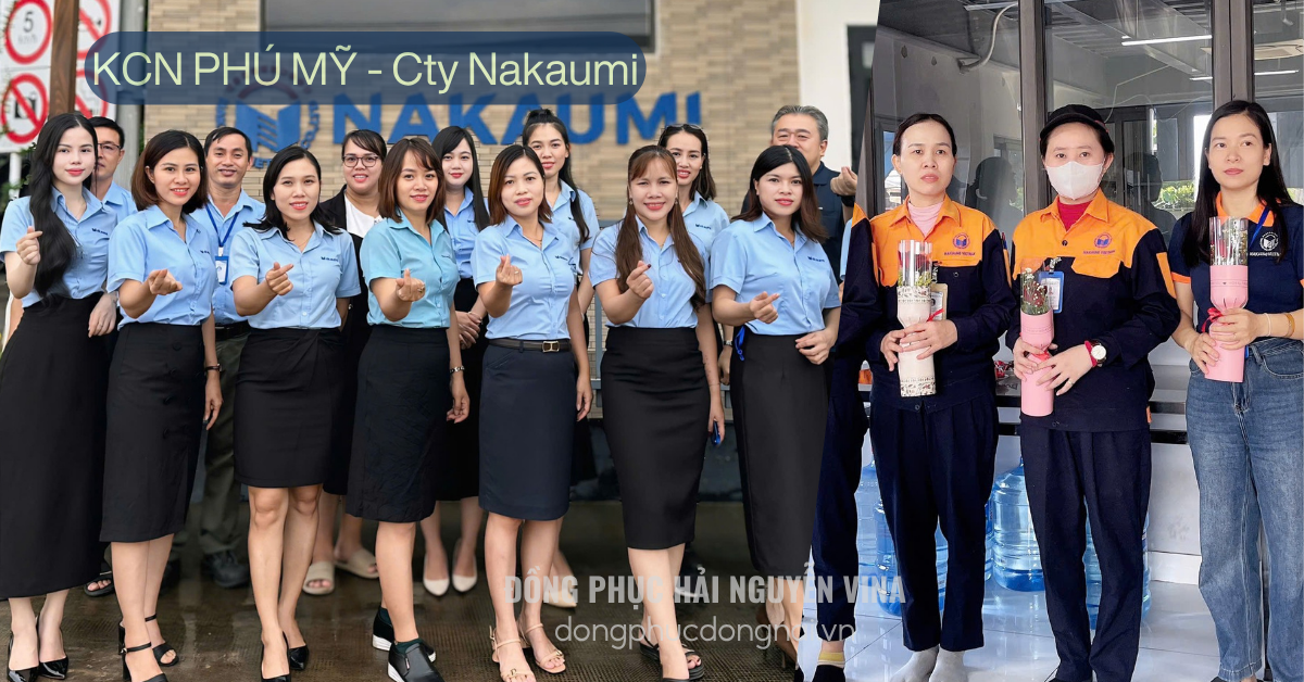 Đồng phục công ty Nakaumi-KCN Phú Mỹ