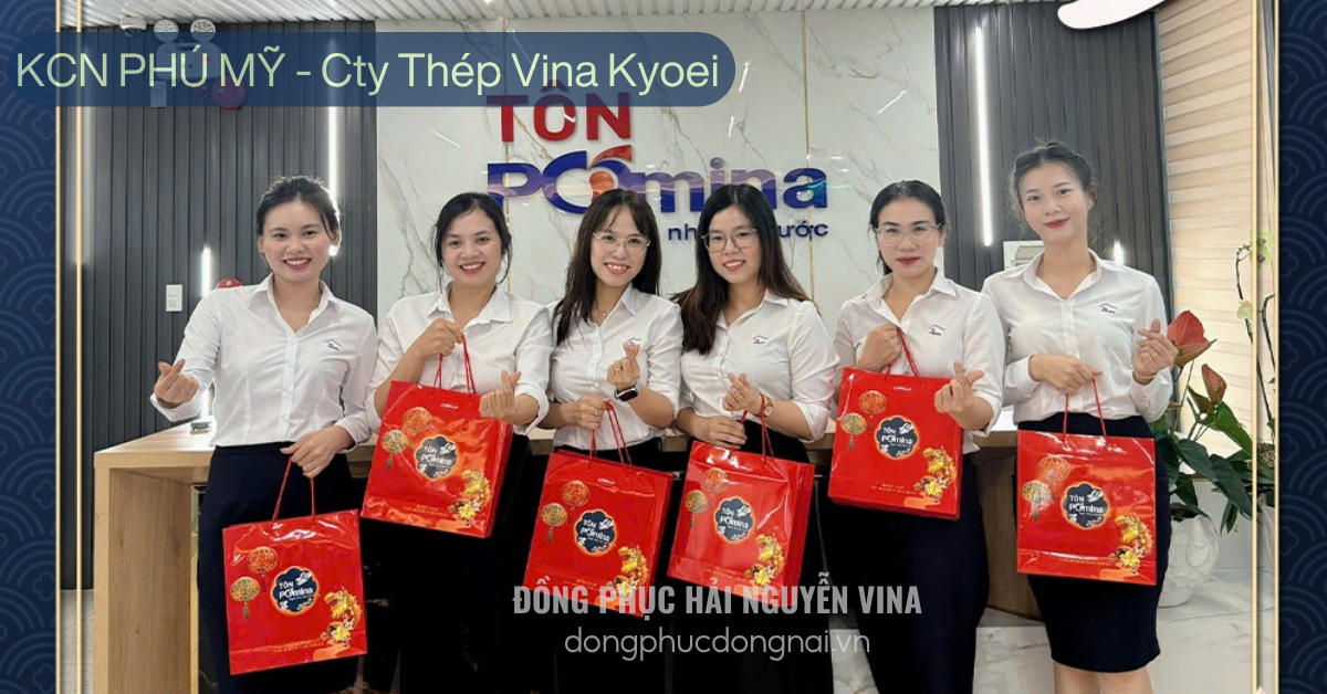 Đồng phục công ty Thép Povina-KCN Phú Mỹ-hình 1